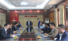 Phó Bí thư Thường trực Tỉnh ủy Mùa A Sơn tiếp xã giao Liên hiệp Công đoàn 5 tỉnh Bắc Lào