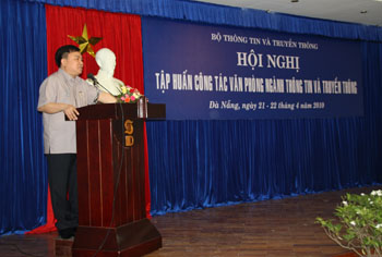 Hội nghị tập huấn công tác Văn phòng 