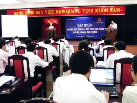Hội nghị tập huấn kiểm soát TTHC (Nguồn: internet)
