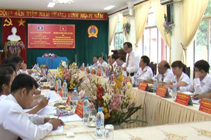 Quang cảnh hội đàm.