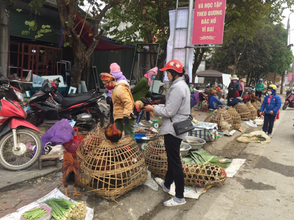 Việc buôn bán gia cầm phục vụ nhu cầu mua sắm Tết của Nhân dân cần phải được kiểm soát chặt chẽ để đảm bảo an toàn thực phẩm; phòng chống dịch bệnh